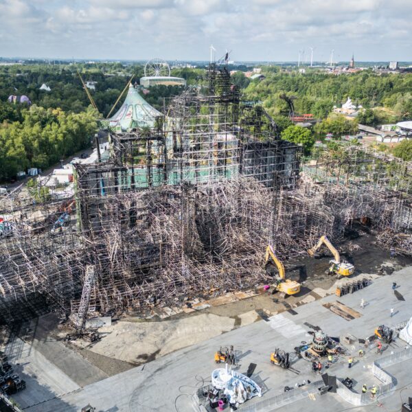 TOMORROWLAND FESTIVAL FIRE AFTERMATH