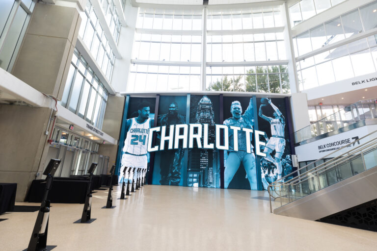 Spectum Center Trade Street Lobby