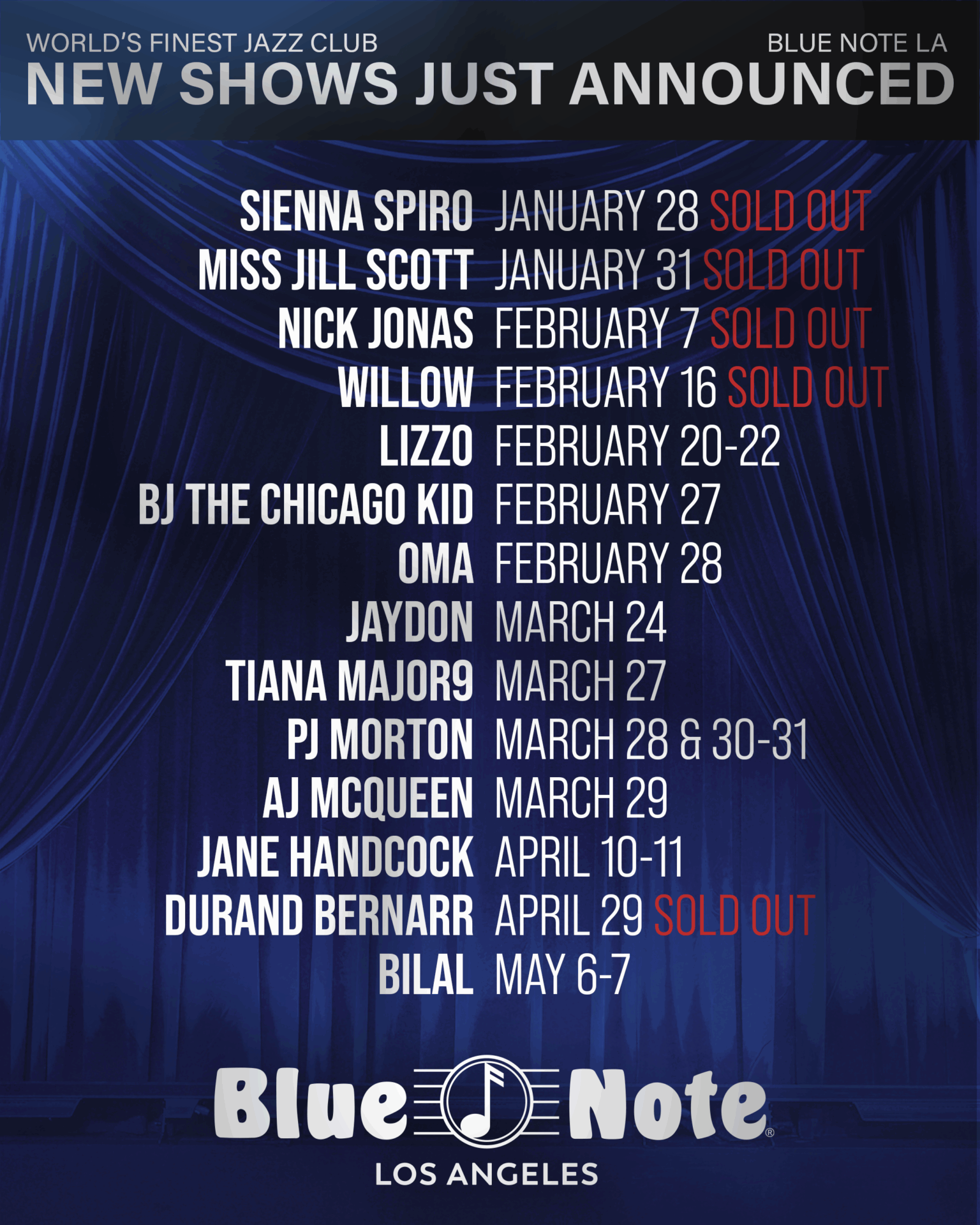 26.01.16 New Shows Just Announced RnB v5